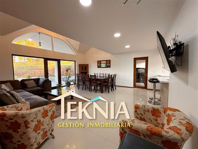 Hermosa Acogedora Casa Parcela Cond. Campos Huichahue Temuco