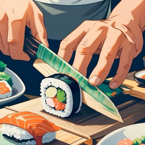 Cocinero , sushi