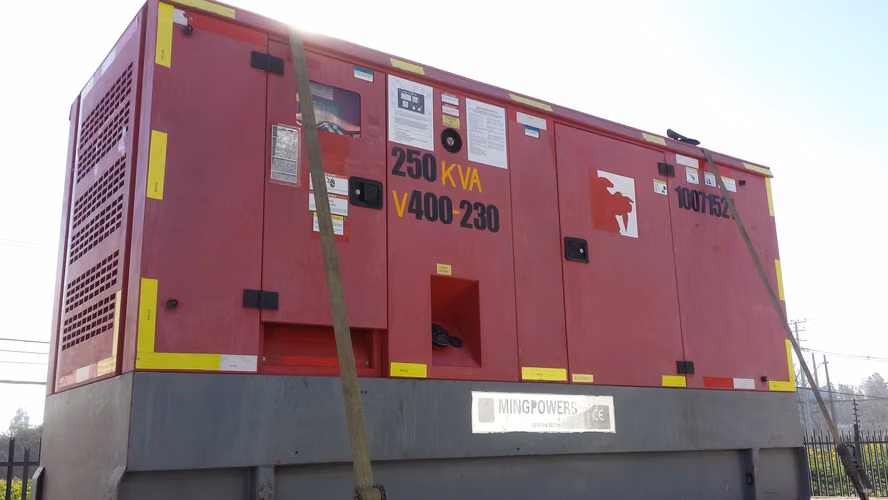 ARRIENDO GENERADOR 250 KVA