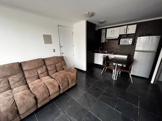ARRIENDO DPTO SEMI AMOBLADO METRO SANTA ISABEL