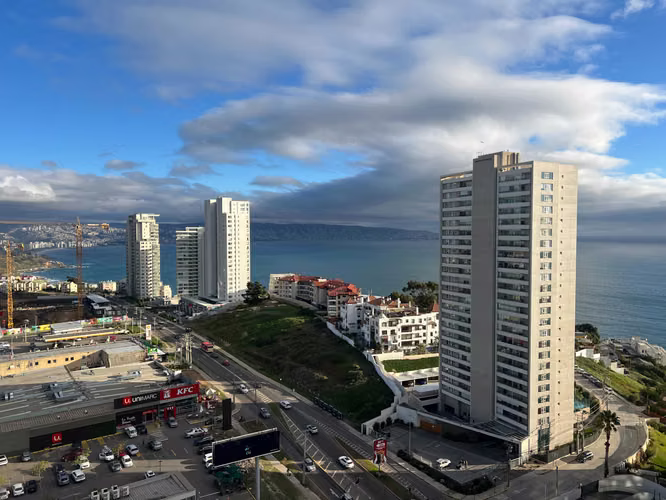 Moderno Depto con Vista Panorámica en Viña  (177879)