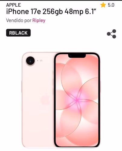 iPhone 17e nuevo
