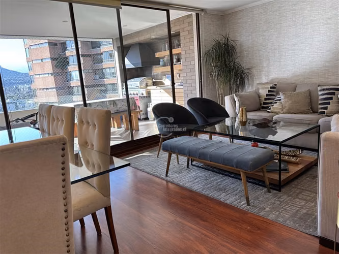 Departamento en venta de 3 dorm. Las Condes, piscina