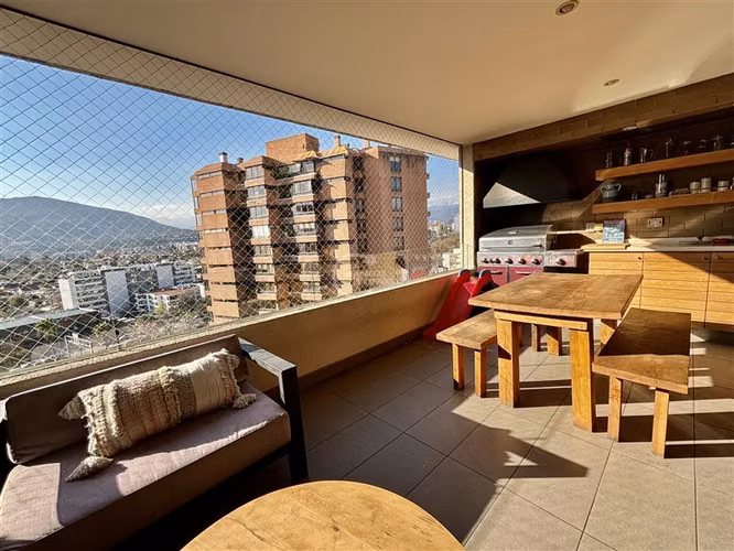 Departamento en venta de 3 dorm. Las Condes, piscina