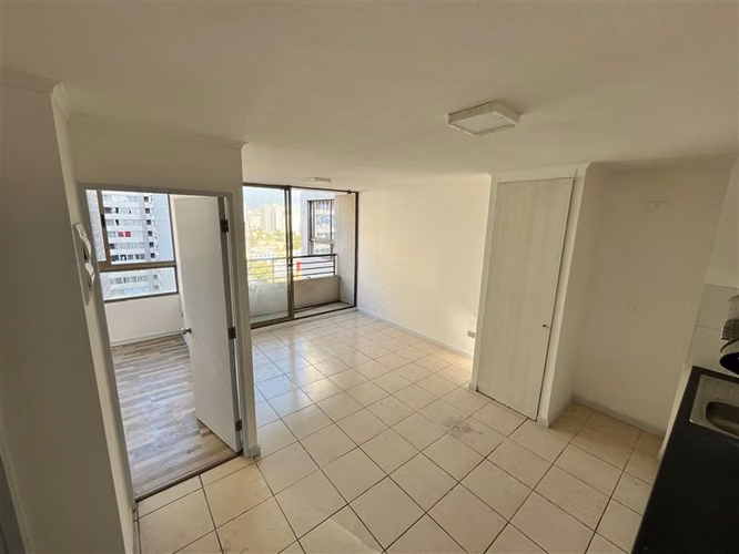 Depto 1 dorm.+ 1baño, terraza a pasos Metro Ecuador
