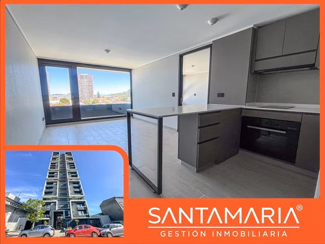 Departamento en arriendo 1 dorm. en Rozas, Concepción centro