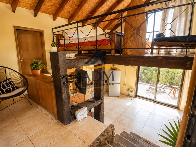  ¡Gran Oportunidad de Inversión en Olmué! Complejo Turístico con 2 Cabañas Independientes, Piscinas Privadas y Tinaja– Olmué
