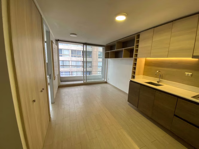 Depto 1d 1b piso 9 IMAGINA metro Sta Isabel L5 (177969)