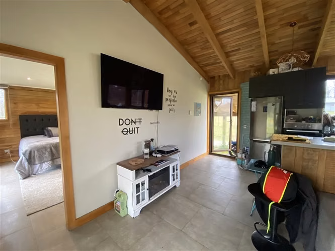 Arriendo Casa en Villarrica moderna y calidad , 1 dormitorio