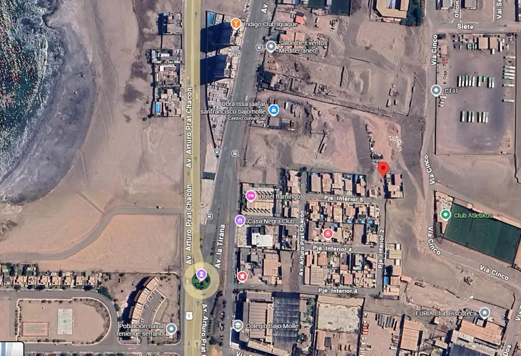 Arriendo Casa 4D/3B, 2 pisos, 157m² construidos, Pje Interior St 46, Iquique