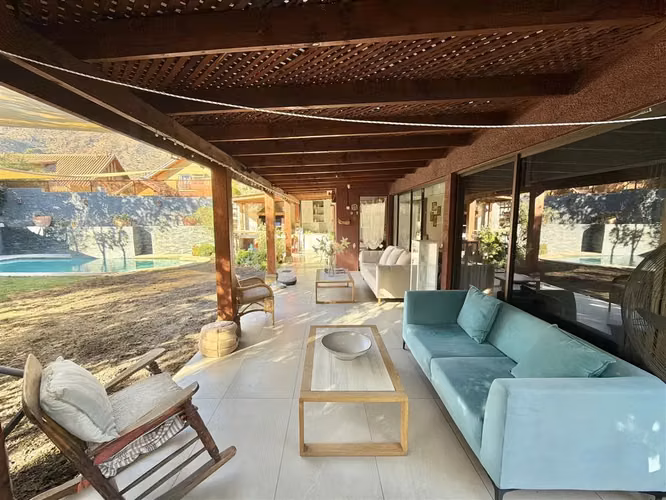 VENTA CASA EN HUECHURABA CONDOMINIO LOS FRESNOS 5D