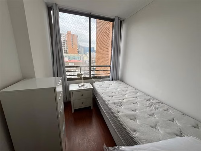 Amoblado, 2 dorm. 2 baños. Estac. Metro Manuel Montt