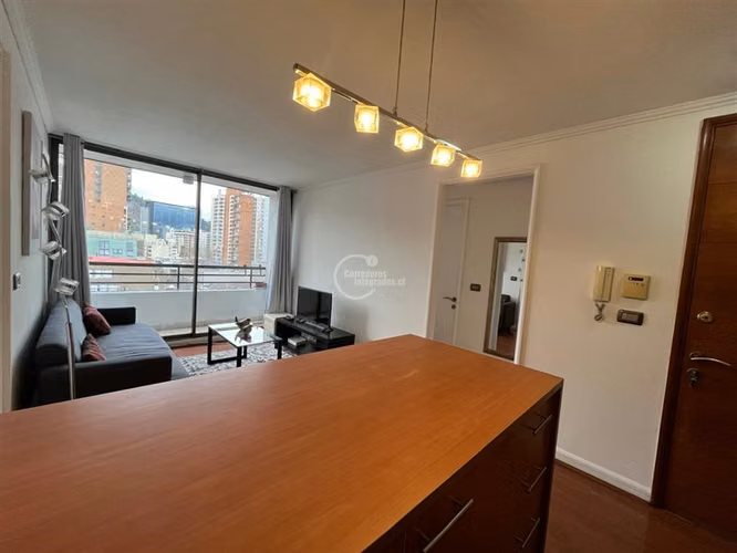 Amoblado, 2 dorm. 2 baños. Estac. Metro Manuel Montt