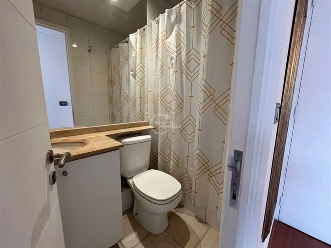 Amoblado, 2 dorm. 2 baños. Estac. Metro Manuel Montt