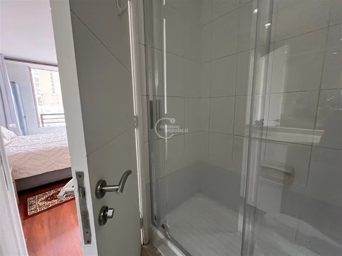 Amoblado, 2 dorm. 2 baños. Estac. Metro Manuel Montt
