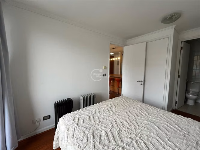 Amoblado, 2 dorm. 2 baños. Estac. Metro Manuel Montt