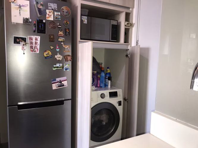 Perfecto departamento para soltero o pareja joven. Buena conectividad, tranquilo y cómodo.