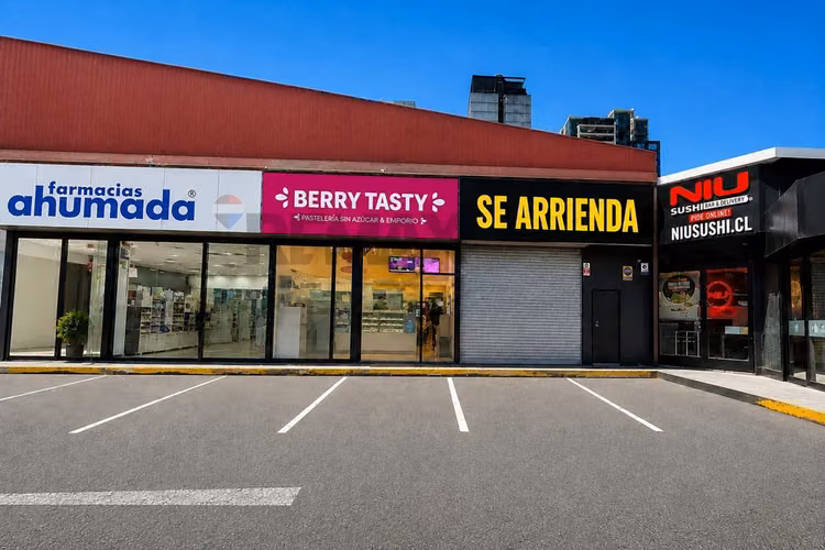 Local en ñuñoa | strip center de alto flujo