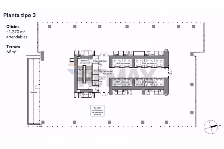 Torre oficinas parque arauco kennedy - Imagen 12