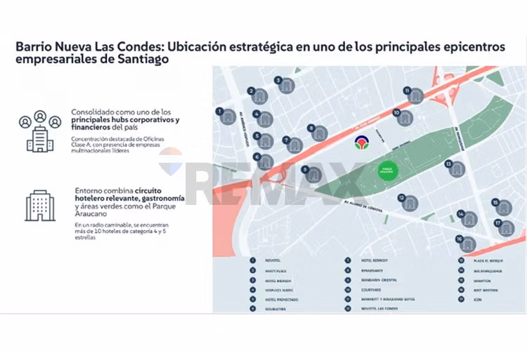 Torre oficinas parque arauco kennedy - Imagen 17