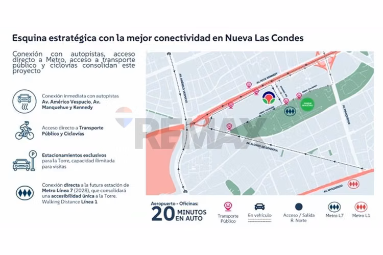 Torre oficinas parque arauco kennedy - Imagen 18