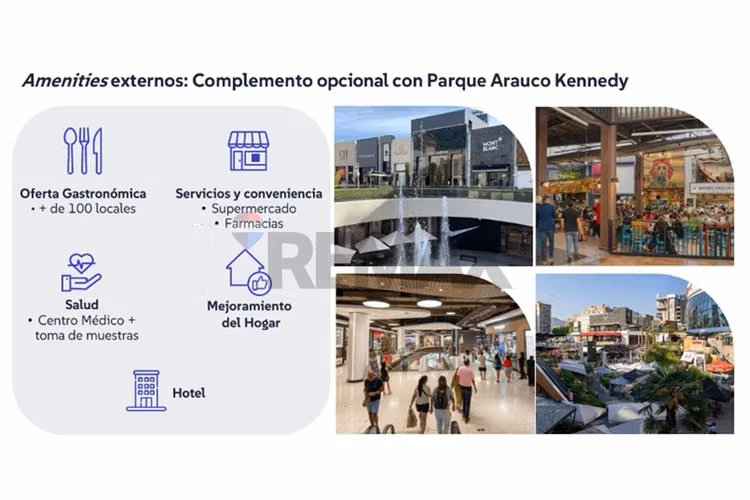 Torre oficinas parque arauco kennedy - Imagen 23