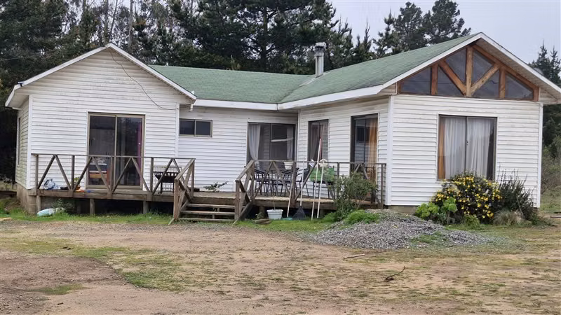 Casa en Parcela venta de 4D 2B Pozo profundo cerca de playa