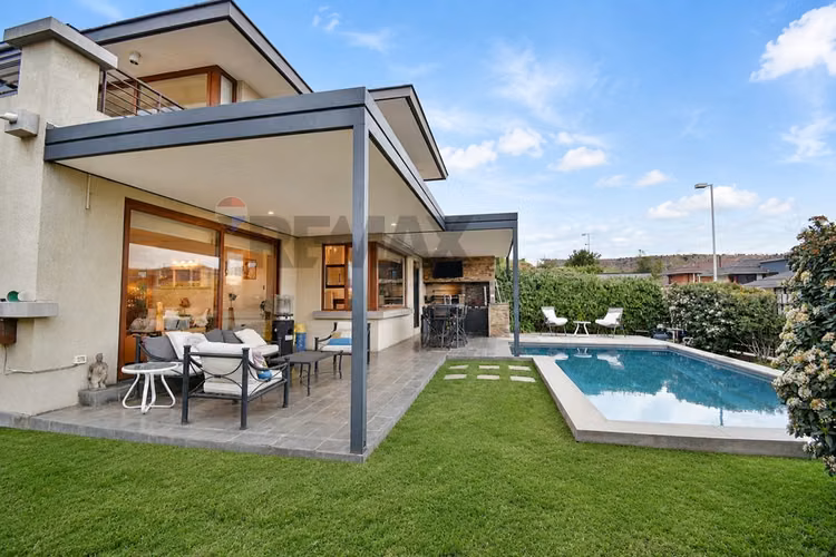 Casa 5d condominio piscina san carlos apoquindo