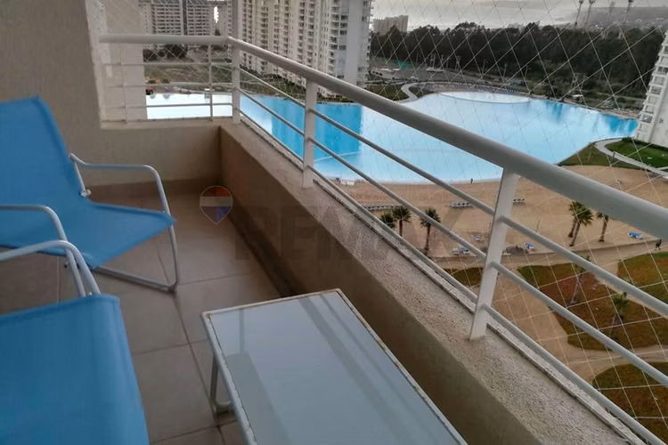 Venta depto 2d-2b en laguna bahía algarrobo