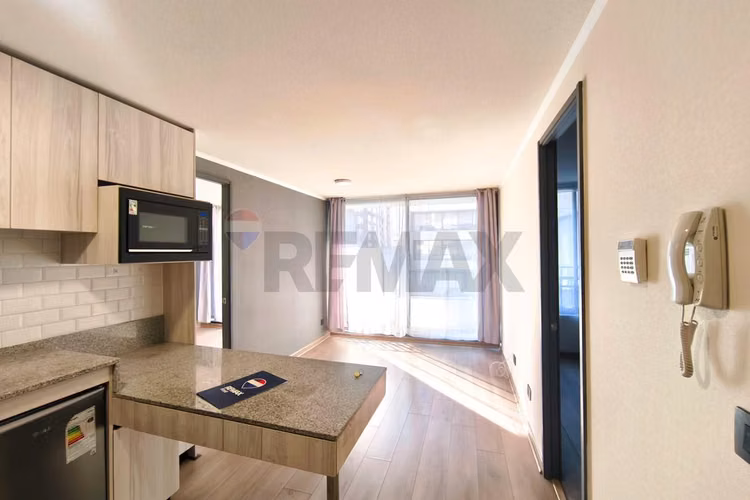 Venta depto full equipado 2d 2b  metro santa lucía