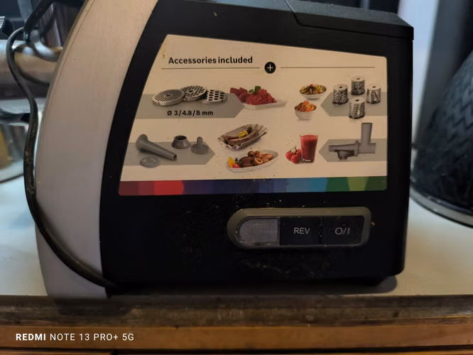 Moledora de Carne Bosch ProPower 2200W - Excelente Estado