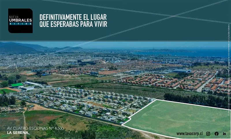 Sitio venta (Autoconstrucción) Condominio Umbrales La Serena