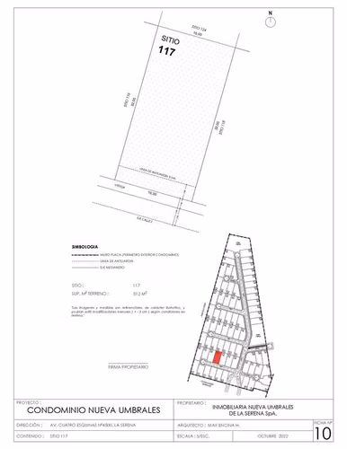 Sitio venta (Autoconstrucción) Condominio Umbrales La Serena