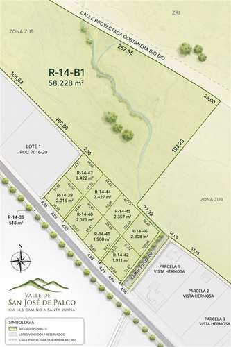 Terreno Construccion en Venta en Concepción #250574