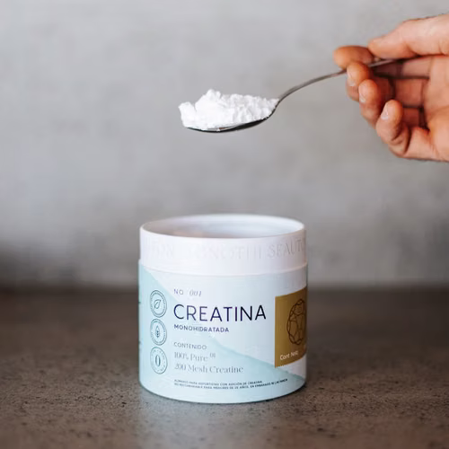 Creatina certificada - Magnesio - Vitaminas - Omega 3 - Electrolitos con sal de mar