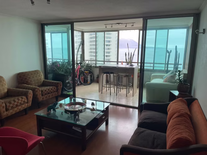 Departamento Amoblado 3 hab 2 baños Península Cavancha