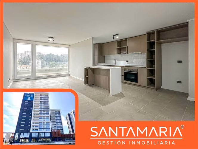 Arriendo Dpto. 2D con estac en Canelos, San Pedro de la Paz
