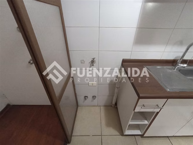 Departamento en arriendo de 2 dorm, 1 baño, en Santiago