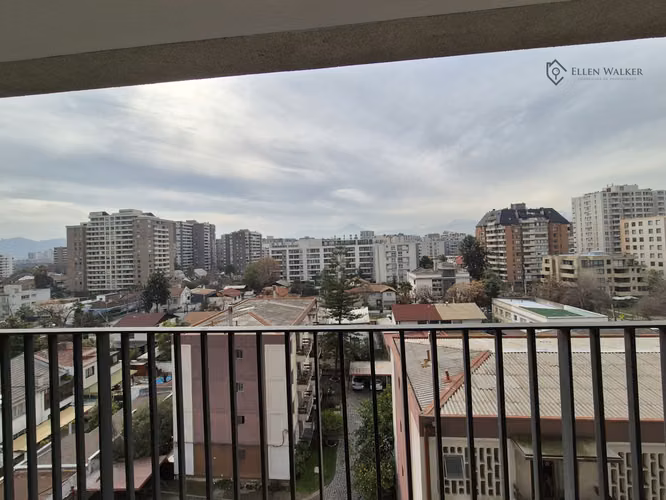 Departamento 1D+1B | 43 m² | Metro Chile España | Plaza Ñuñoa