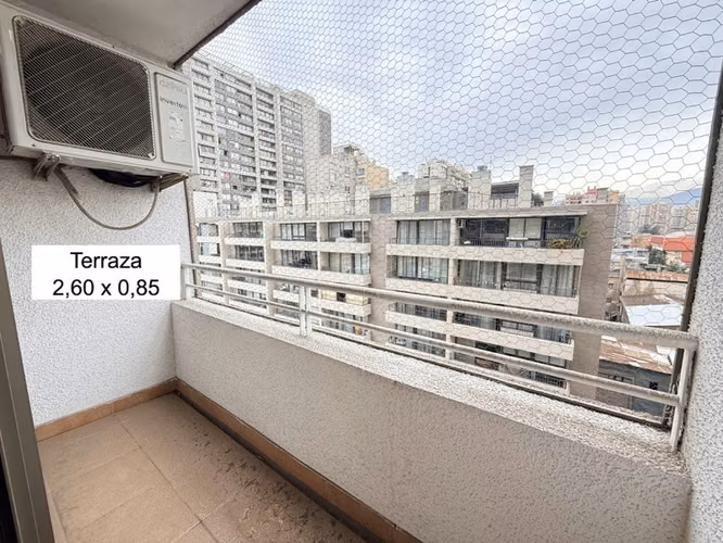 Dpto 47/50m2 Arturo Prat 2D 1B Bod Metros Palmagro y UChile