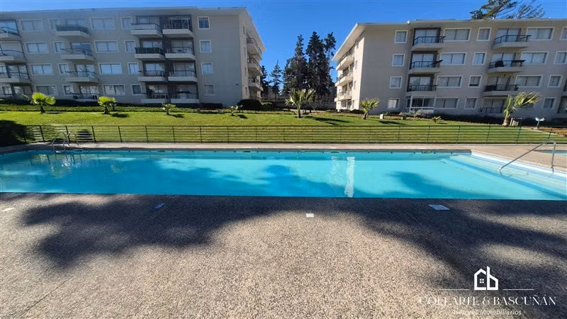 Depto 3D/2B El Tabo: Condominio Cerrado y 2 Terrazas