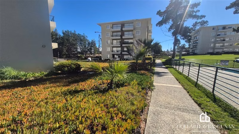 Depto 3D/2B El Tabo: Condominio Cerrado y 2 Terrazas