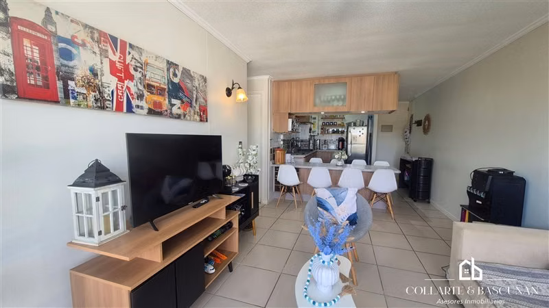 Depto 3D/2B El Tabo: Condominio Cerrado y 2 Terrazas
