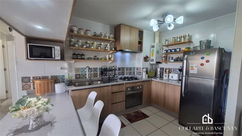 Depto 3D/2B El Tabo: Condominio Cerrado y 2 Terrazas