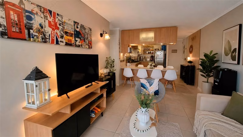 Depto 3D/2B El Tabo: Condominio Cerrado y 2 Terrazas