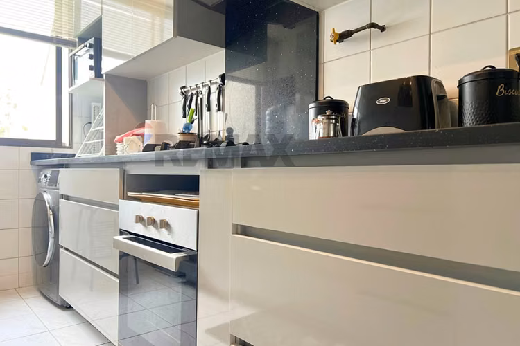 Depto 2 dorm + 1 baño, cocina renovada providencia