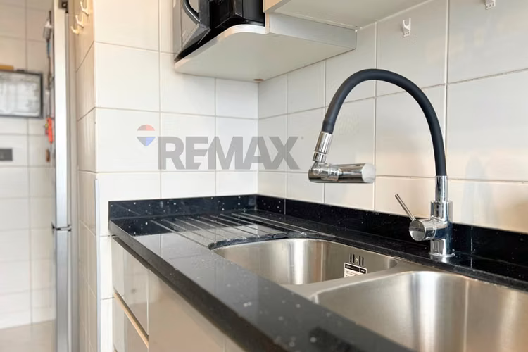 Depto 2 dorm + 1 baño, cocina renovada providencia