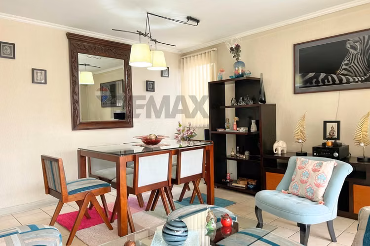 Depto 2 dorm + 1 baño, cocina renovada providencia