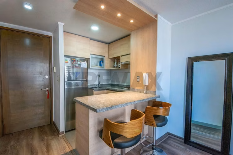 Venta depto. 1d/1b en dgnal vicuña mackenna