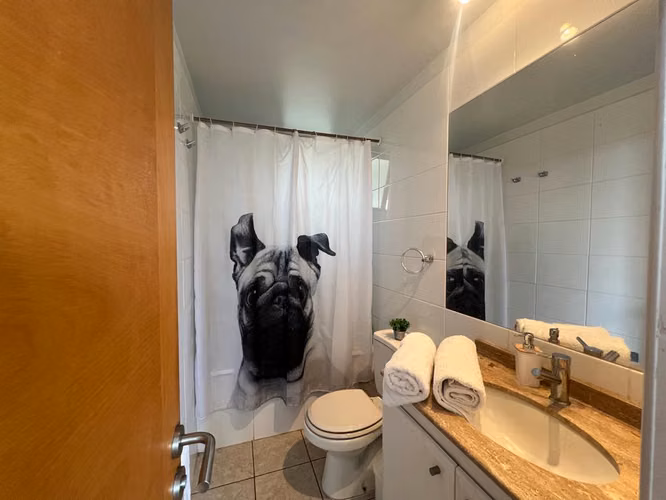 ARRIENDO DEPTO 1D 1 B  EST AV DEL MAR  1ERA LINEA